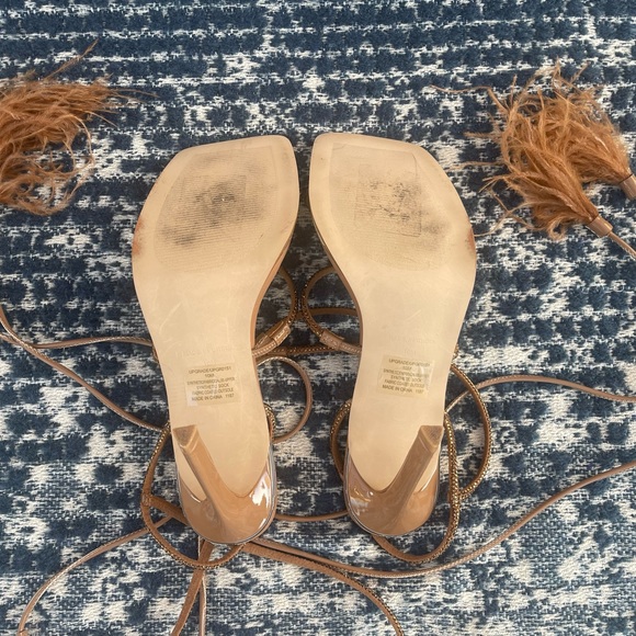 Steve Madden Upgrade Lace Up Sandals Size 10 - Picture 7 of 7